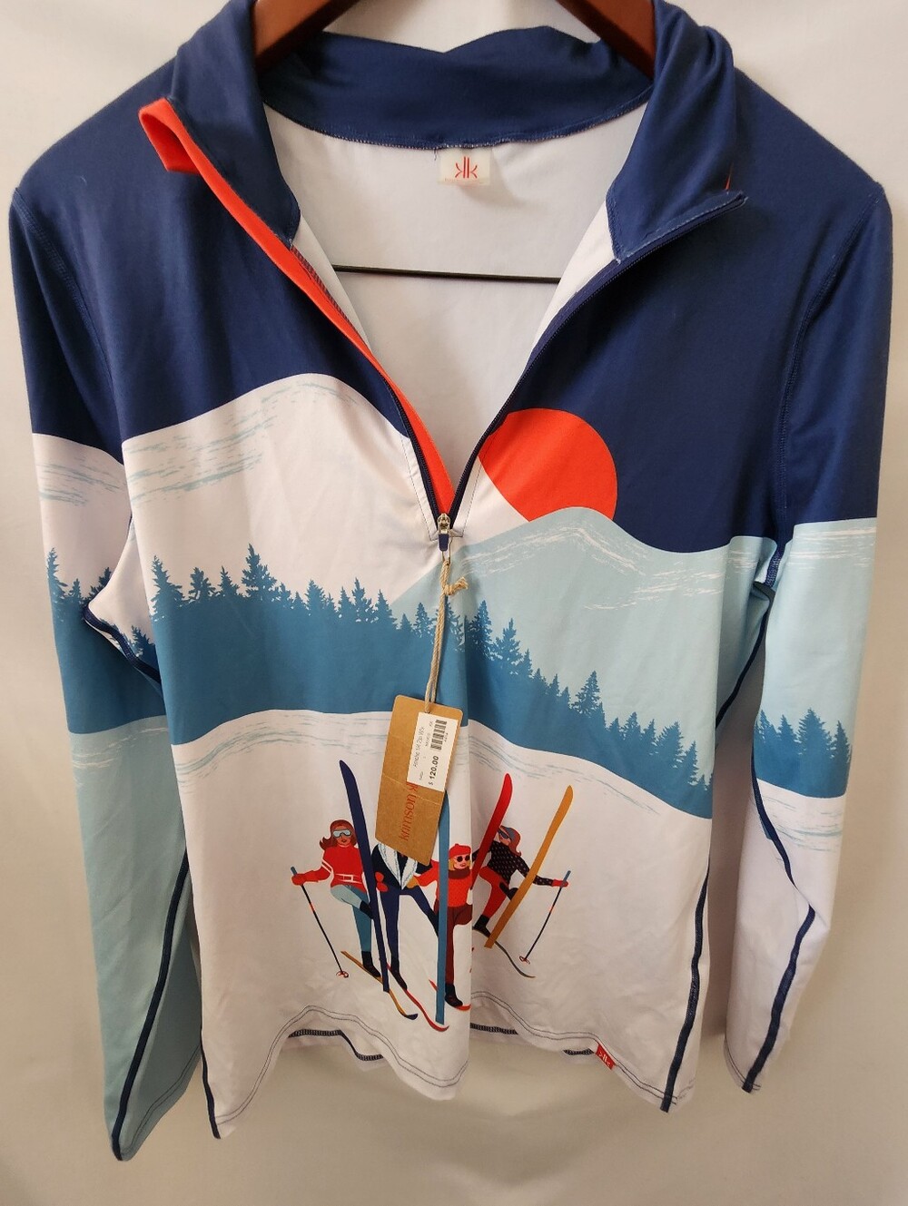 Krimson Klover 1/4 Zip Pullover. Size Large